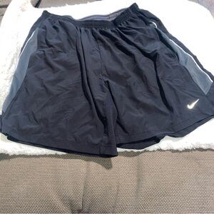 Nike Black Dri-Fit Men's Athletic Basketball Gym Shorts